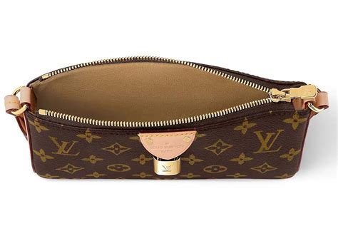 louis vuitton pochette tirette monogram